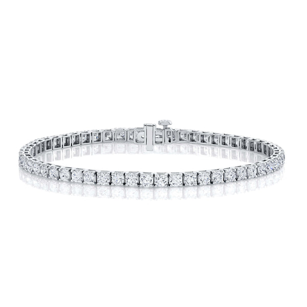 Eternal Round Cut Diamond Tennis Bracelet