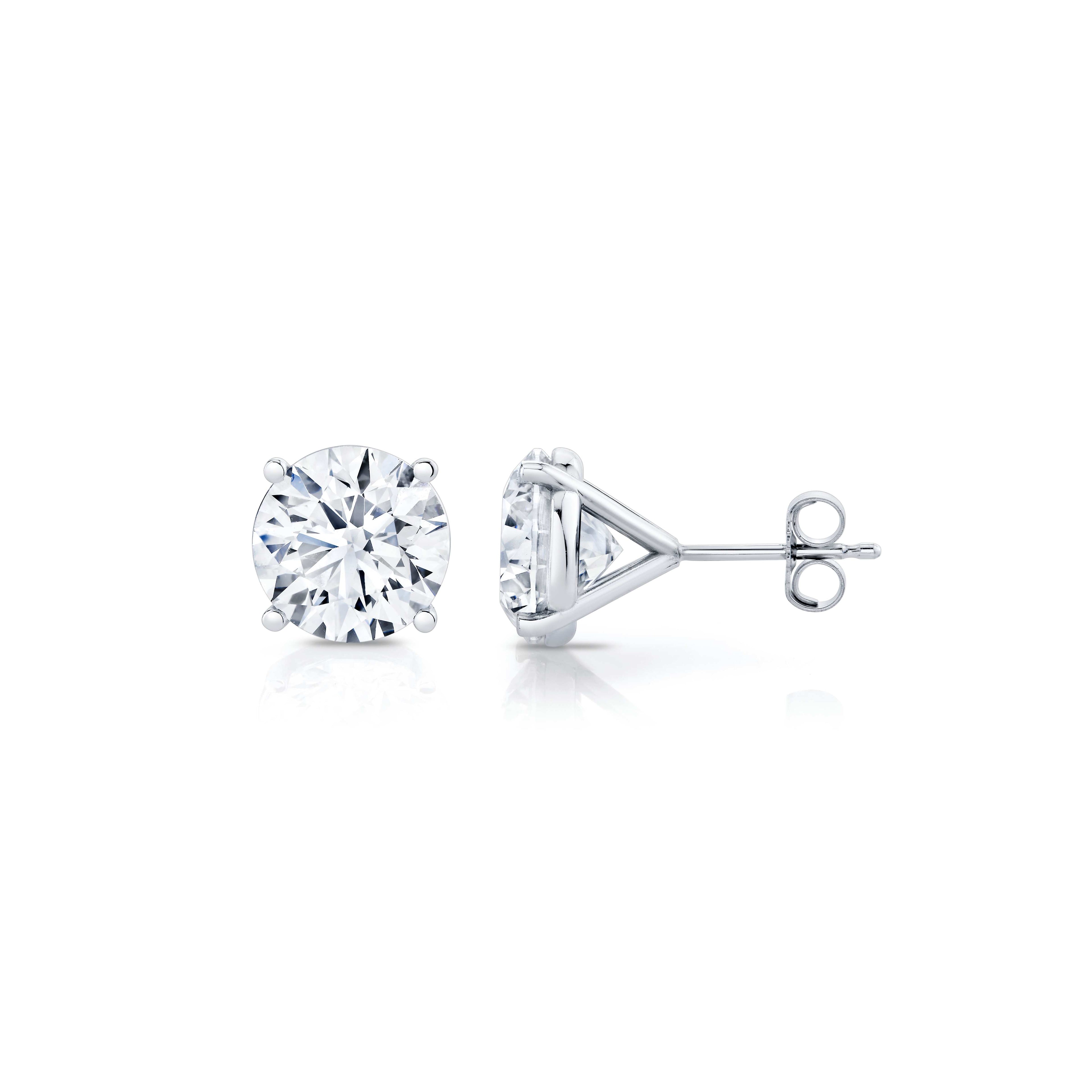 Luminescent Legacy Round Cut Diamond Studs
