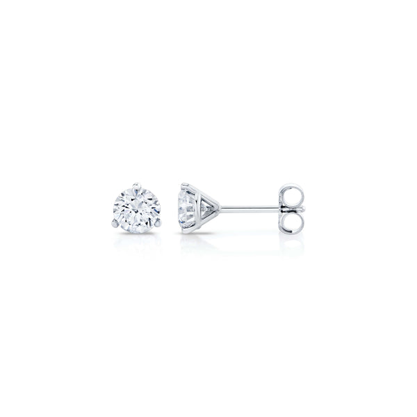 Prism of Light Round Cut Diamond Studs