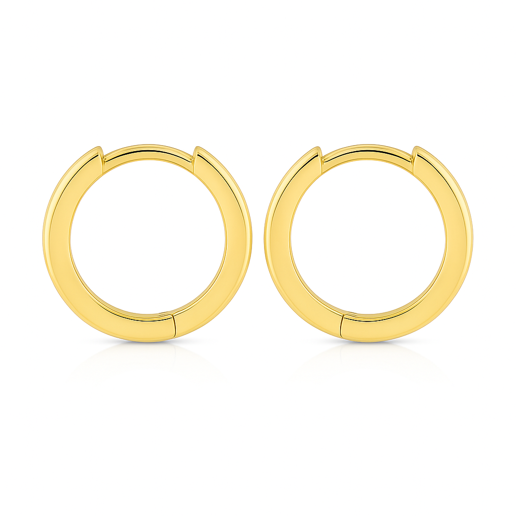 Huggie - Plain Earrings