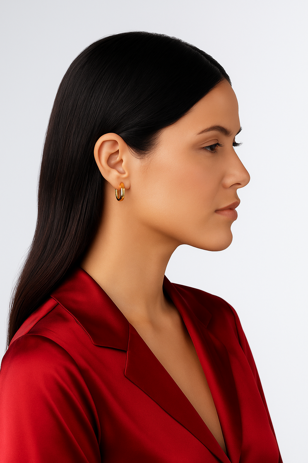 Huggie - Plain Earrings